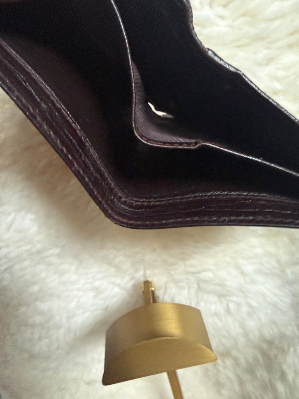 Gucci Brown/Beige GG Supreme Canvas Men's Wallet - Picture 3 of 4